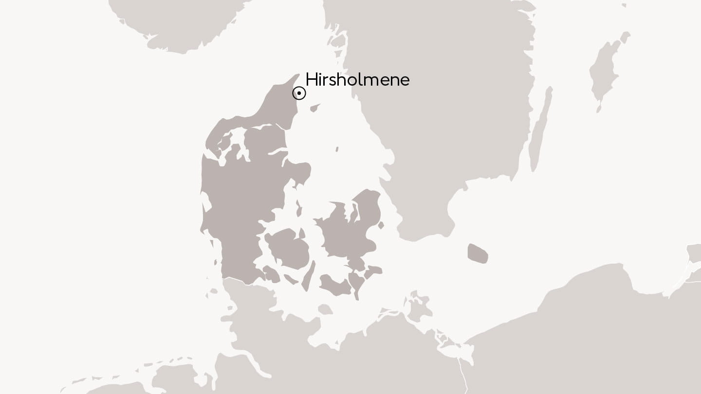 Ørsted og WWF Verdensnaturfonden har valgt Hirsholmene ved Frederikshavn som lokation for deres BioReef-projekt
