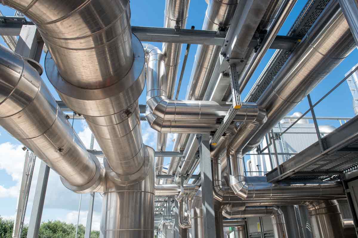 Gas and Digestate Transfer Pipes