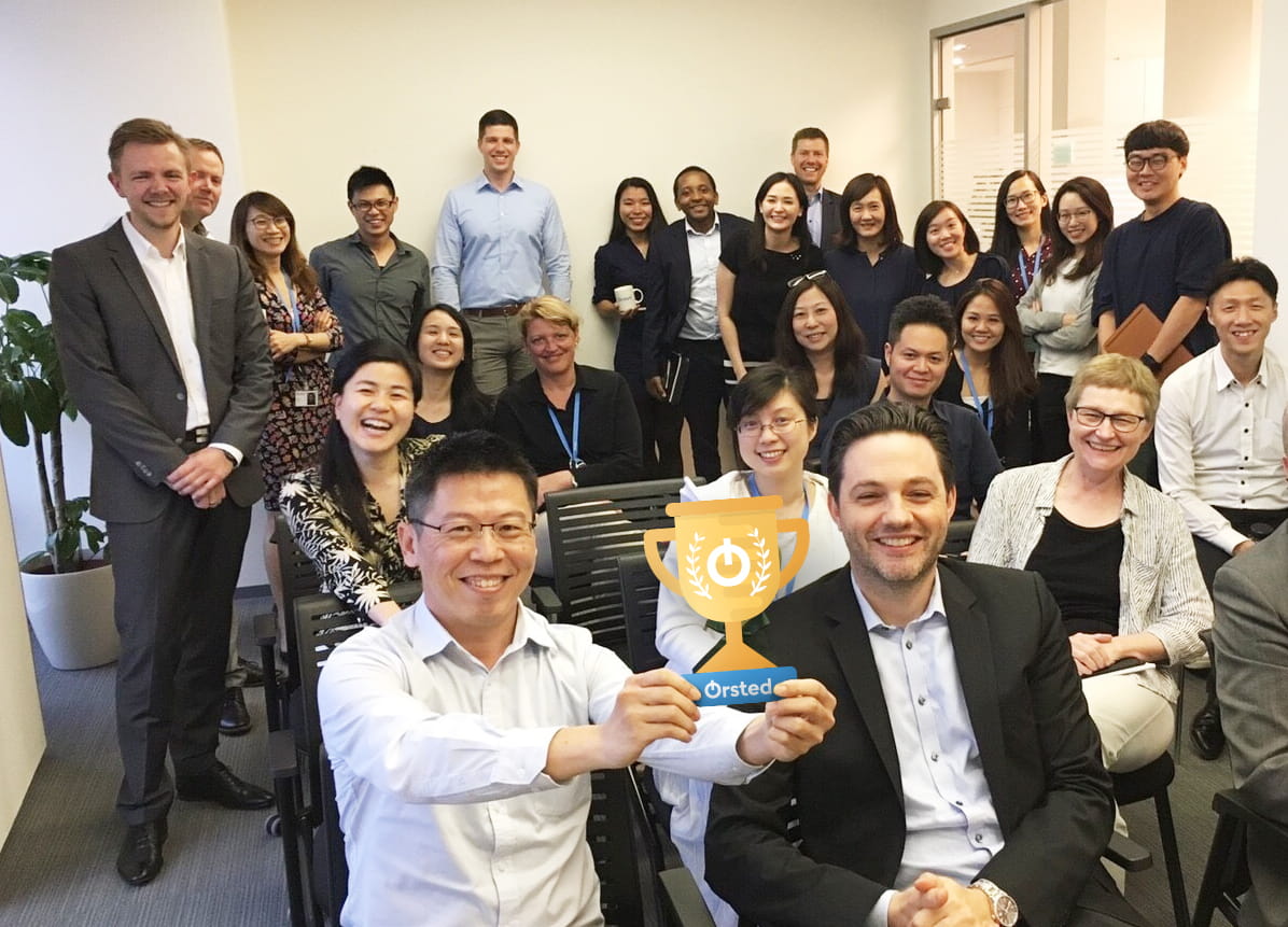 The Ørsted Taiwan team is happy to be awarded 900MW grid capacity today which marks a great leap forward to building world-class offshore wind farms in Taiwan.