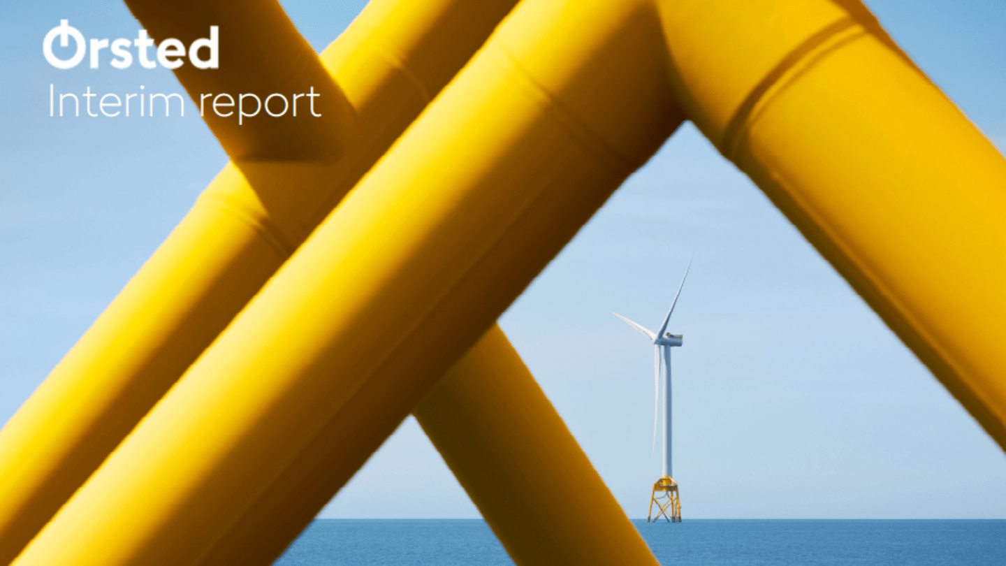 Orsted interim report for the first quarter of 2026 - cover image