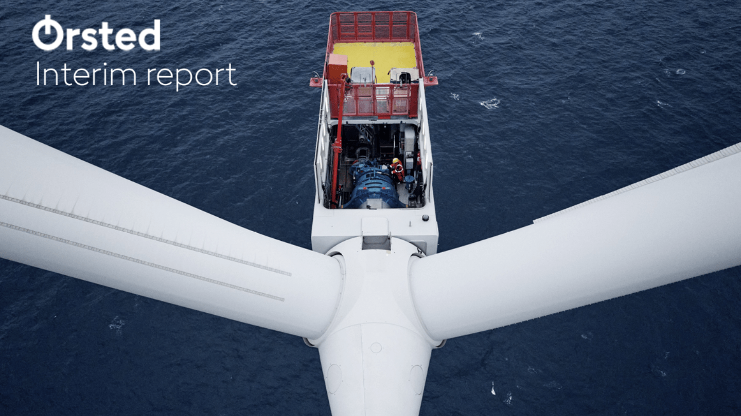 Orsted interim report H1 2026 cover image