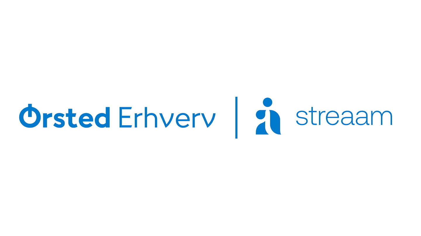 streaam and orsted logos 
