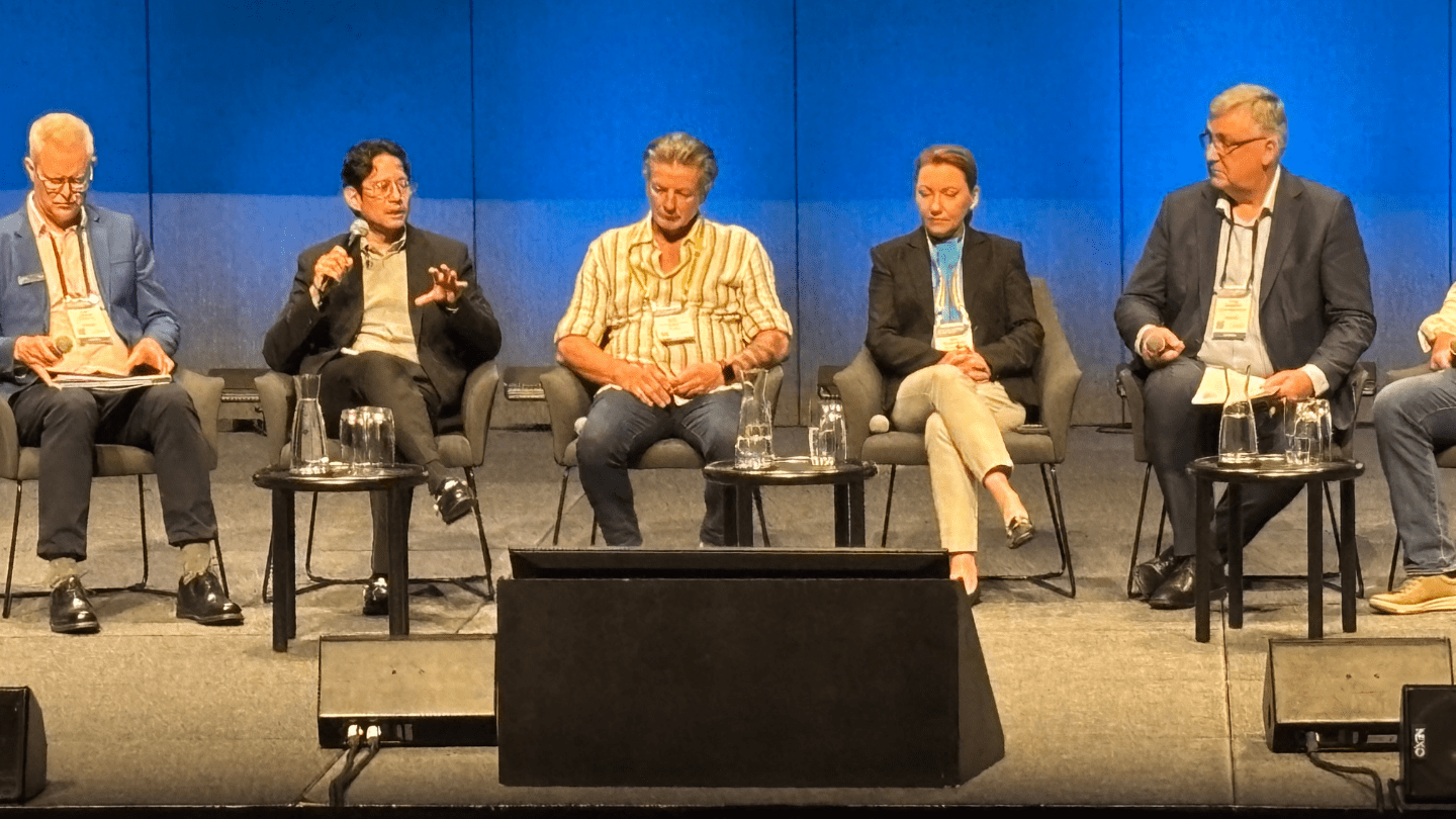 Orsted’s Head of Generation Development Alfonso Ma-Tay speaking at the APAC Wind Energy Summit in Melbourne
