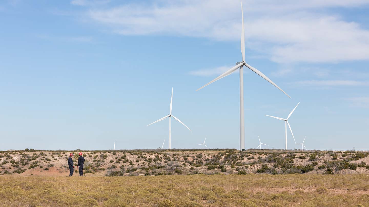 Onshore wind turbines