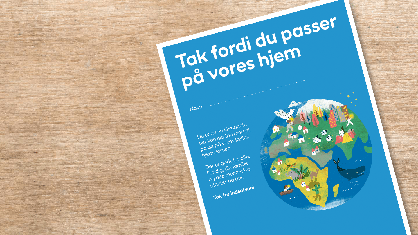 Vores hjem diplom