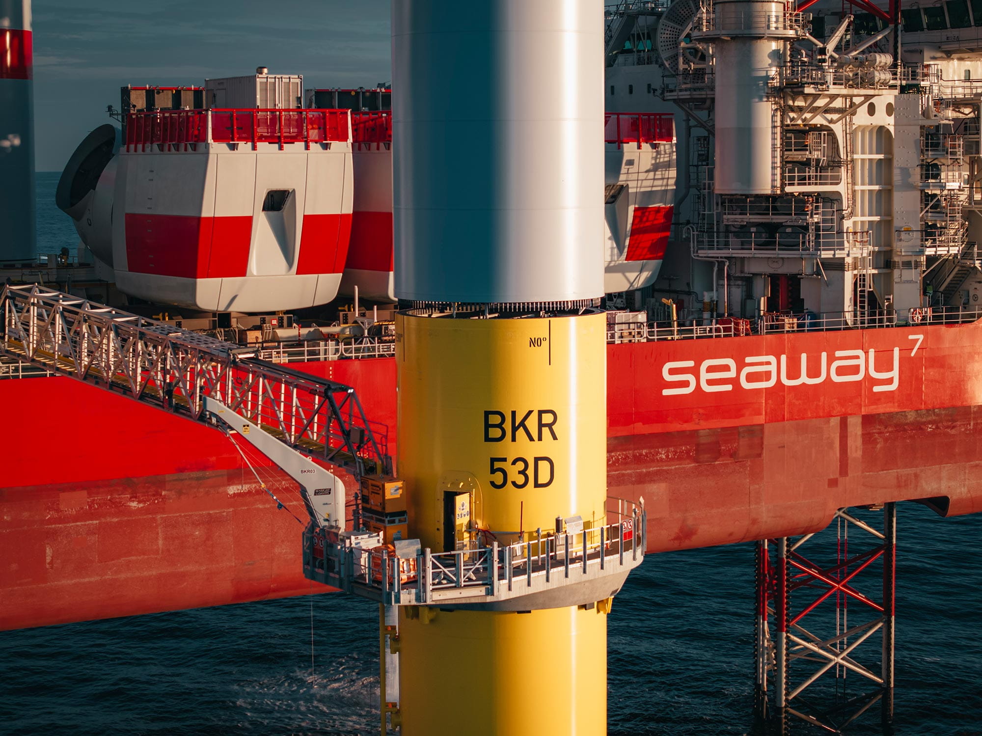 Installation Windkraftanlage