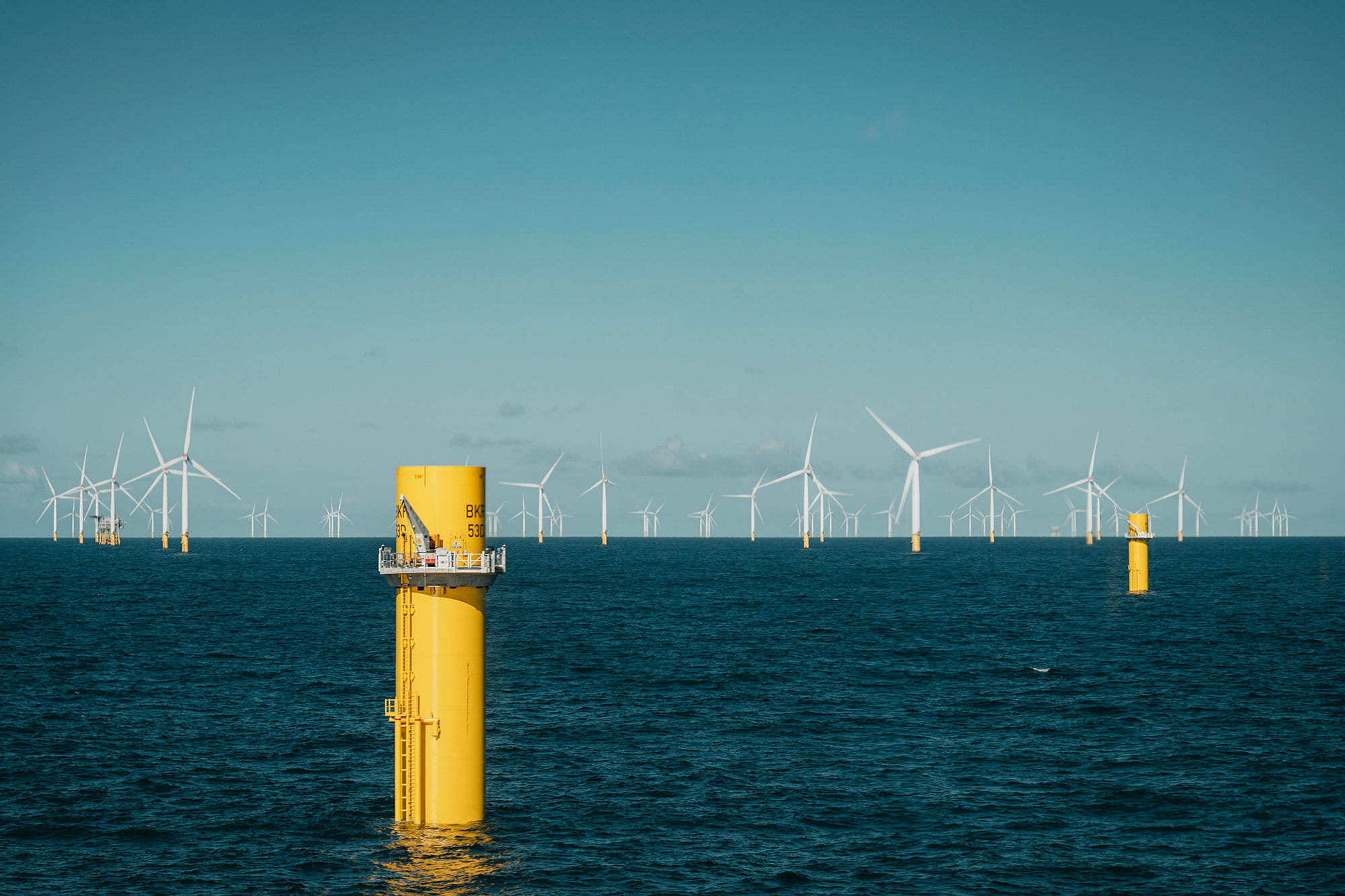 Installiertes Fundament