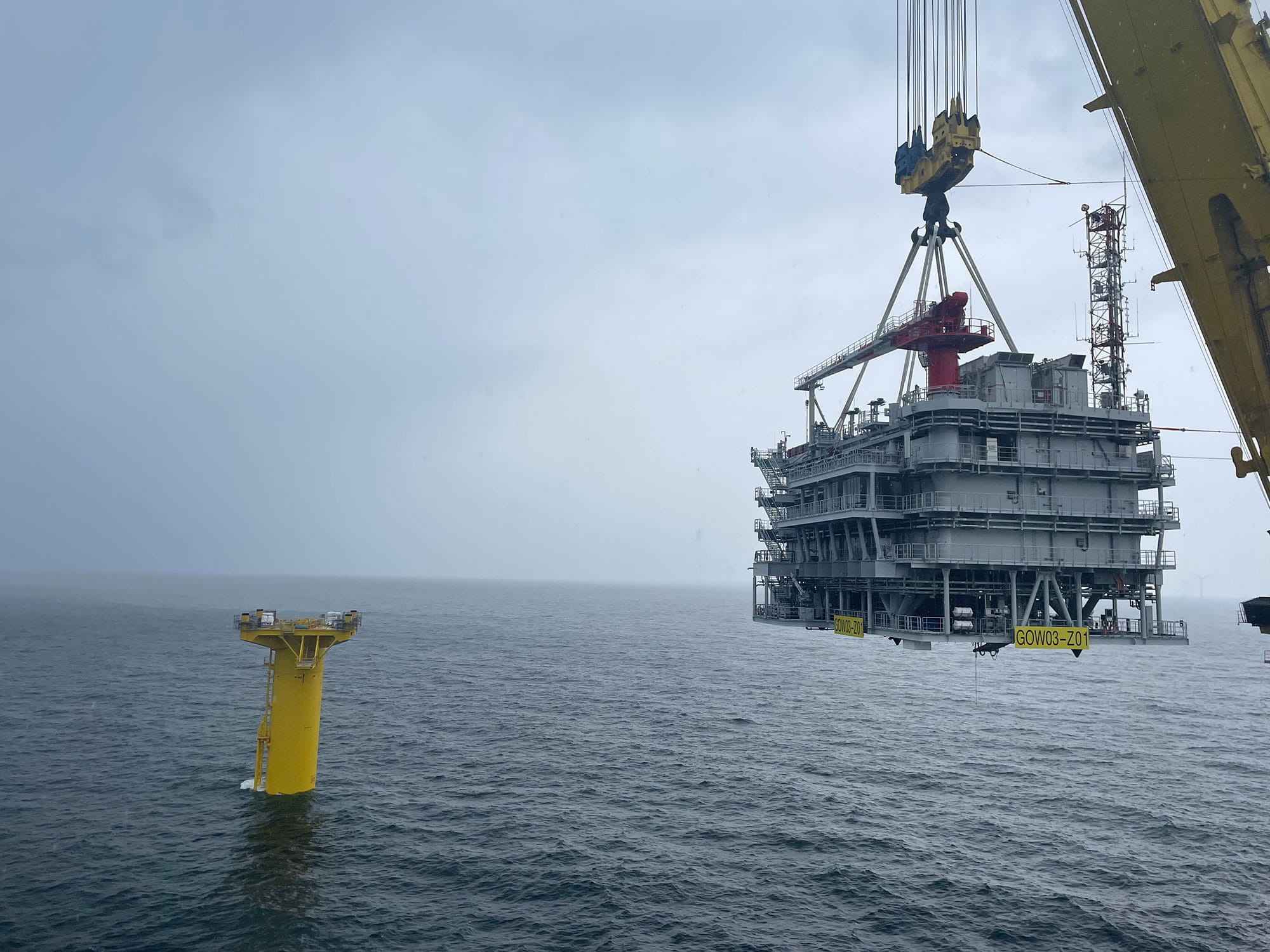 Installation Umspannstation