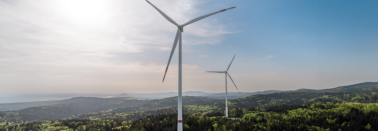 Onshore-Windpark Schiederhof