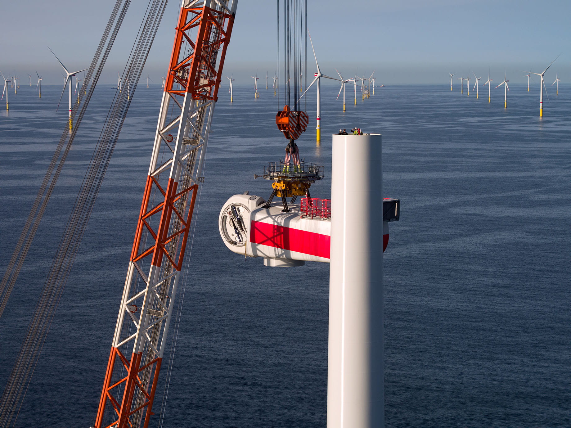 Installation Windkraftanlage