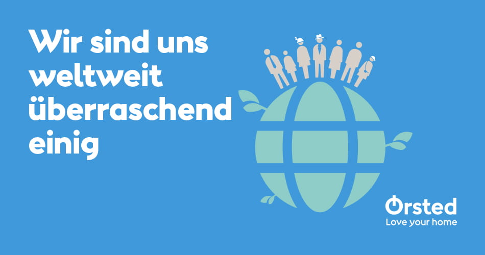 Neue Umfrage offenbart starke, globale Unterstützung für grüne Energie