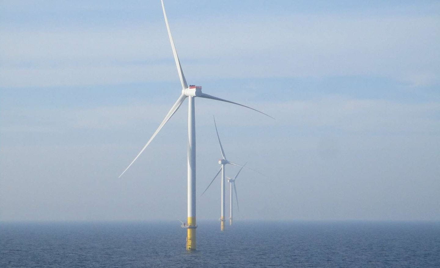 Windkraftanlagen im Windpark Borssele 1 und 2