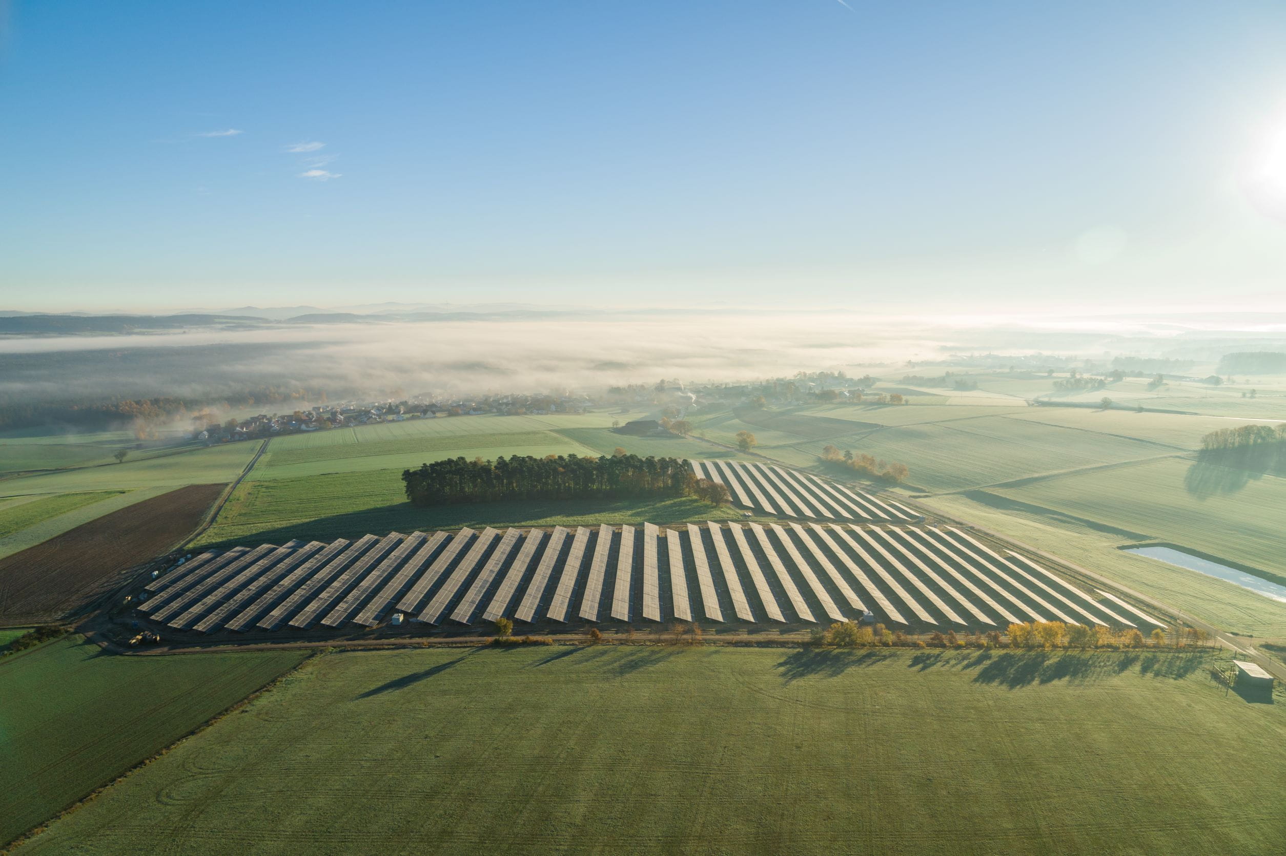 Der Solarpark Altenschwand liefert einen Teil des Stroms für den Abnahmevertrag zwischen Ørsted und SWW Wunsiedel.