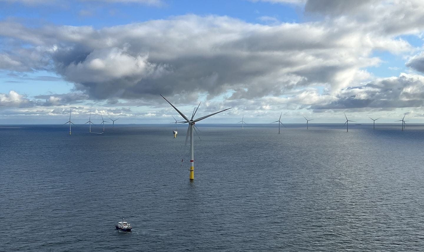 Der Offshore-Windpark Gode Wind 3 ist nun vollständig im kommerziellen Betrieb.