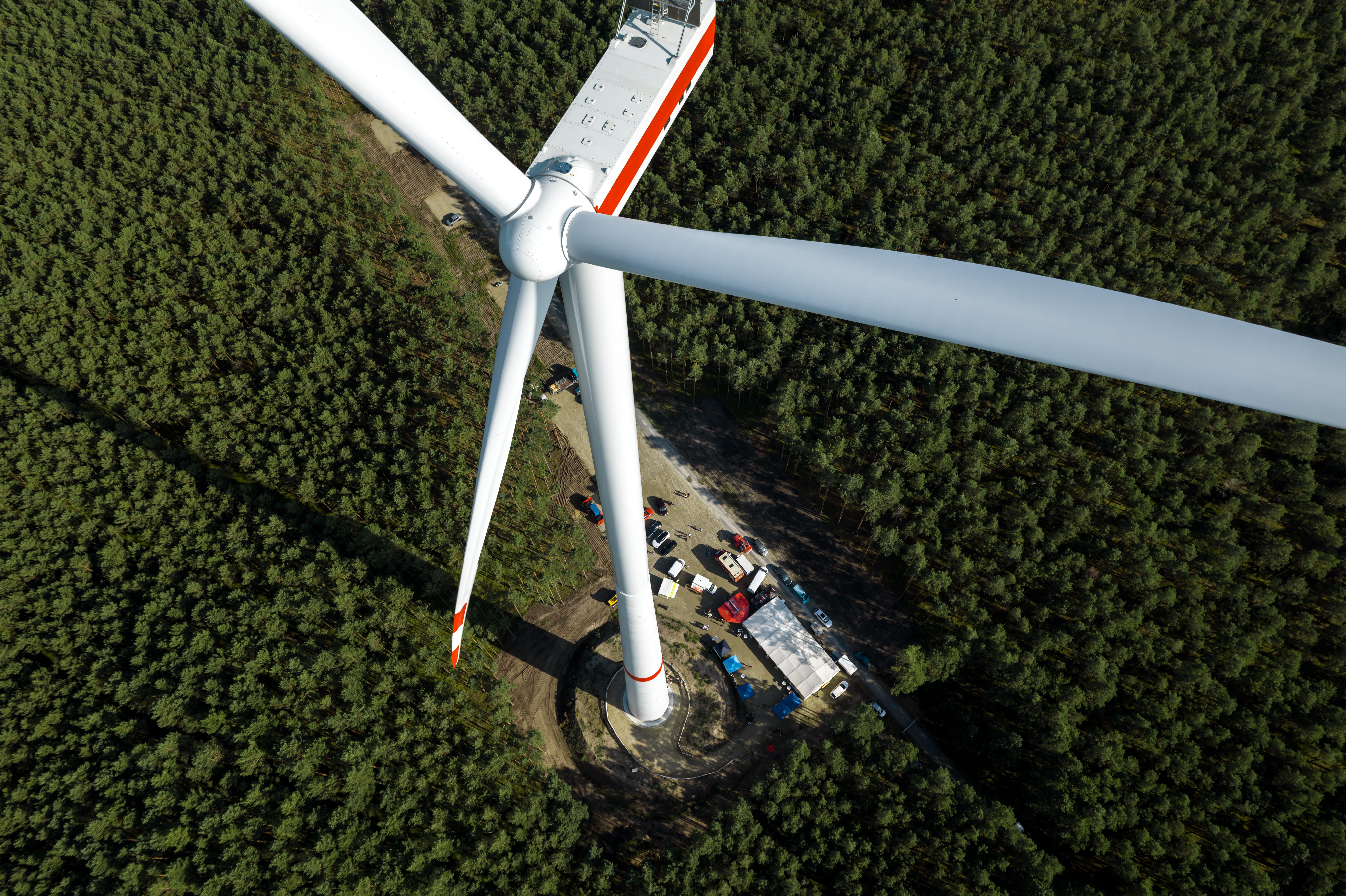 Das Sommer- und Familienfest im Windpark Bahren West zog rund 300 Besucherinnen und Besucher an.