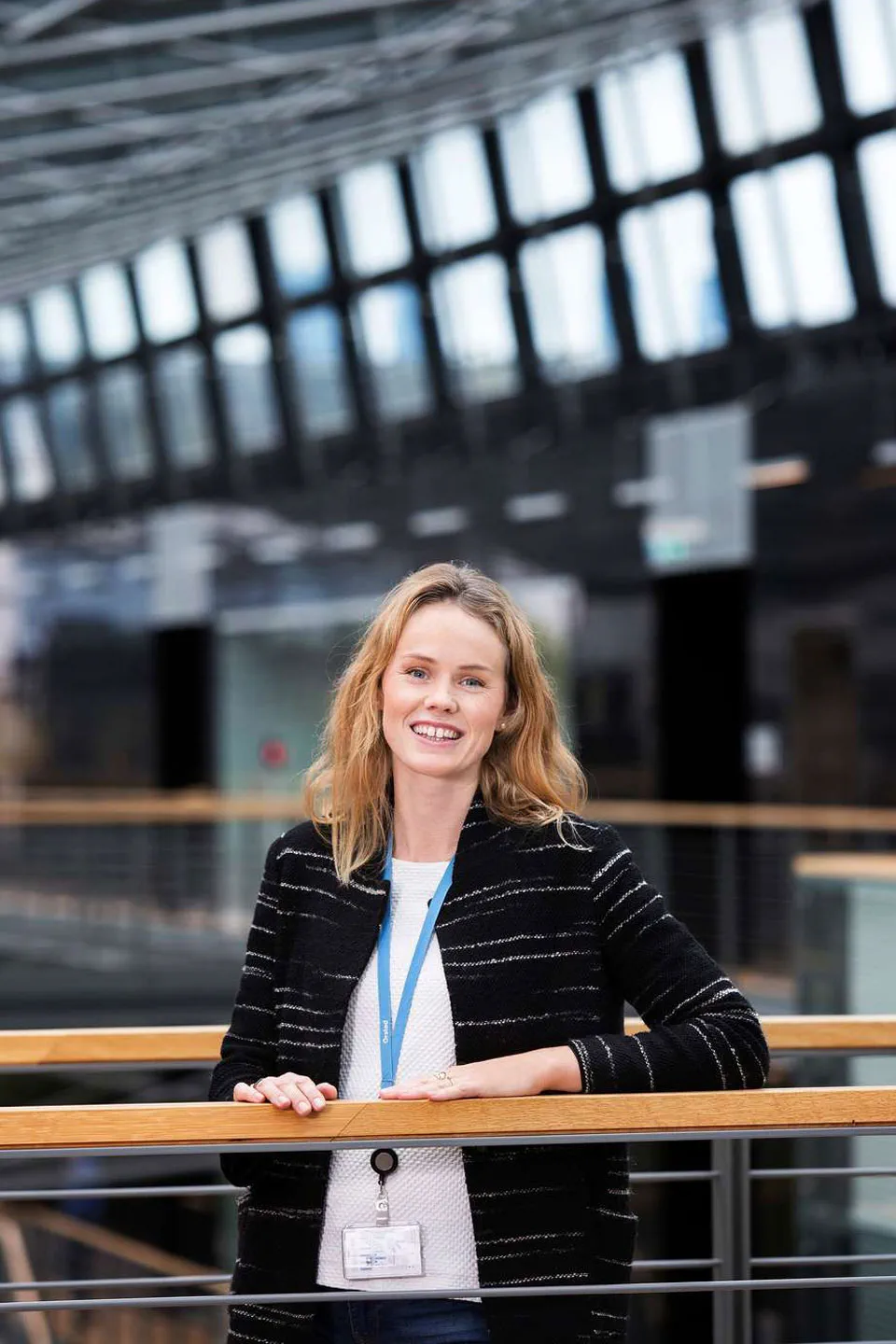 Ørsted employee in an office.