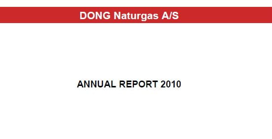 Ørsted, then known as DONG Energy, Sale & Service annual report for 2010.