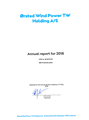 Ørsted Wind Power TW Holding annual report for 2018.