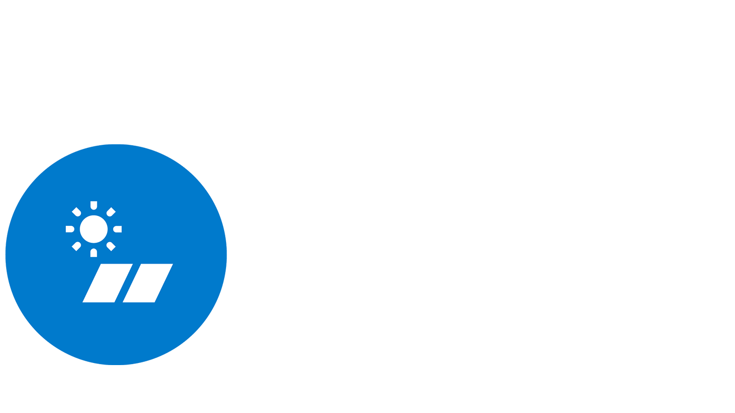 Pictogram of a worker in a hard hat, representing the 700 MW of solar and battery projects Ørsted has under construction.
