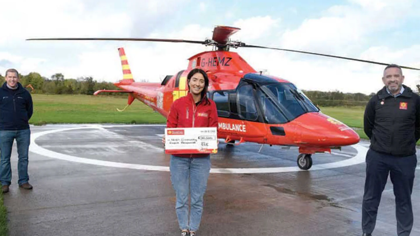 Local community helicopter
