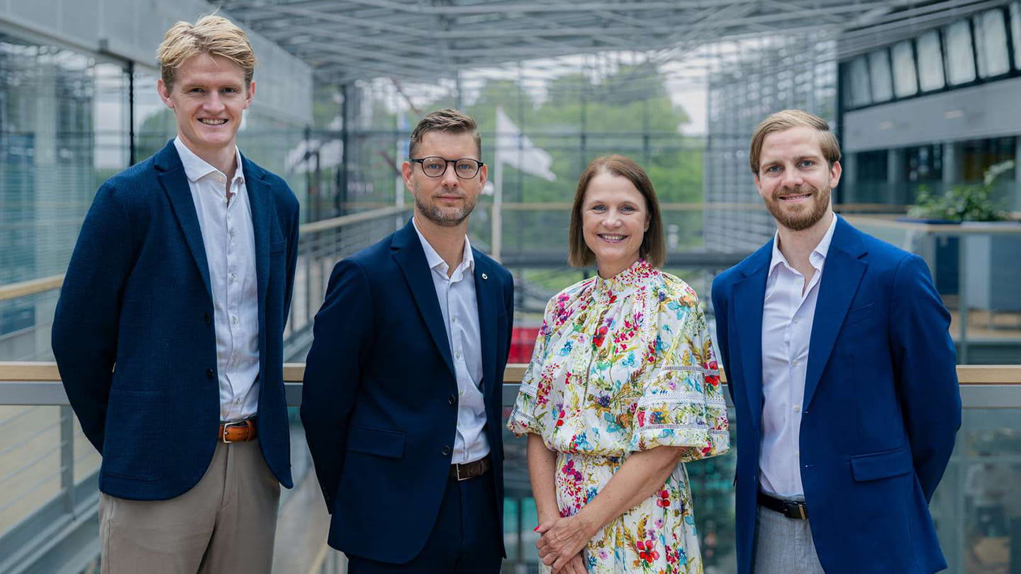 Investor Relations team group photo