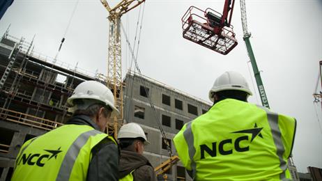 The large building project at Carlsberg could become the first place DONG Energy has to locate energy savings. Photo: Dalibor Sandic