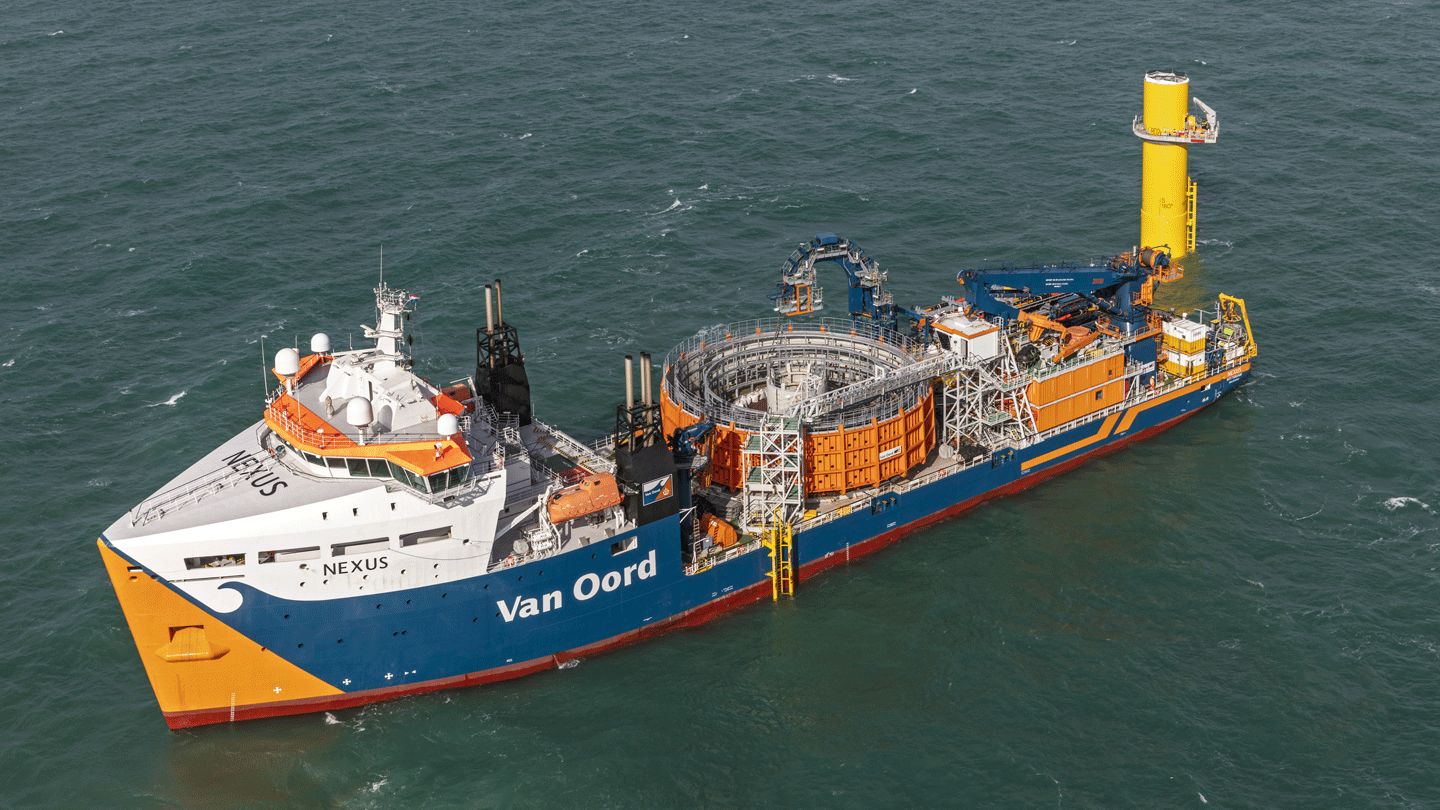 Deze foto kan worden gebruikt indien Van Oord als bron wordt vermeld.