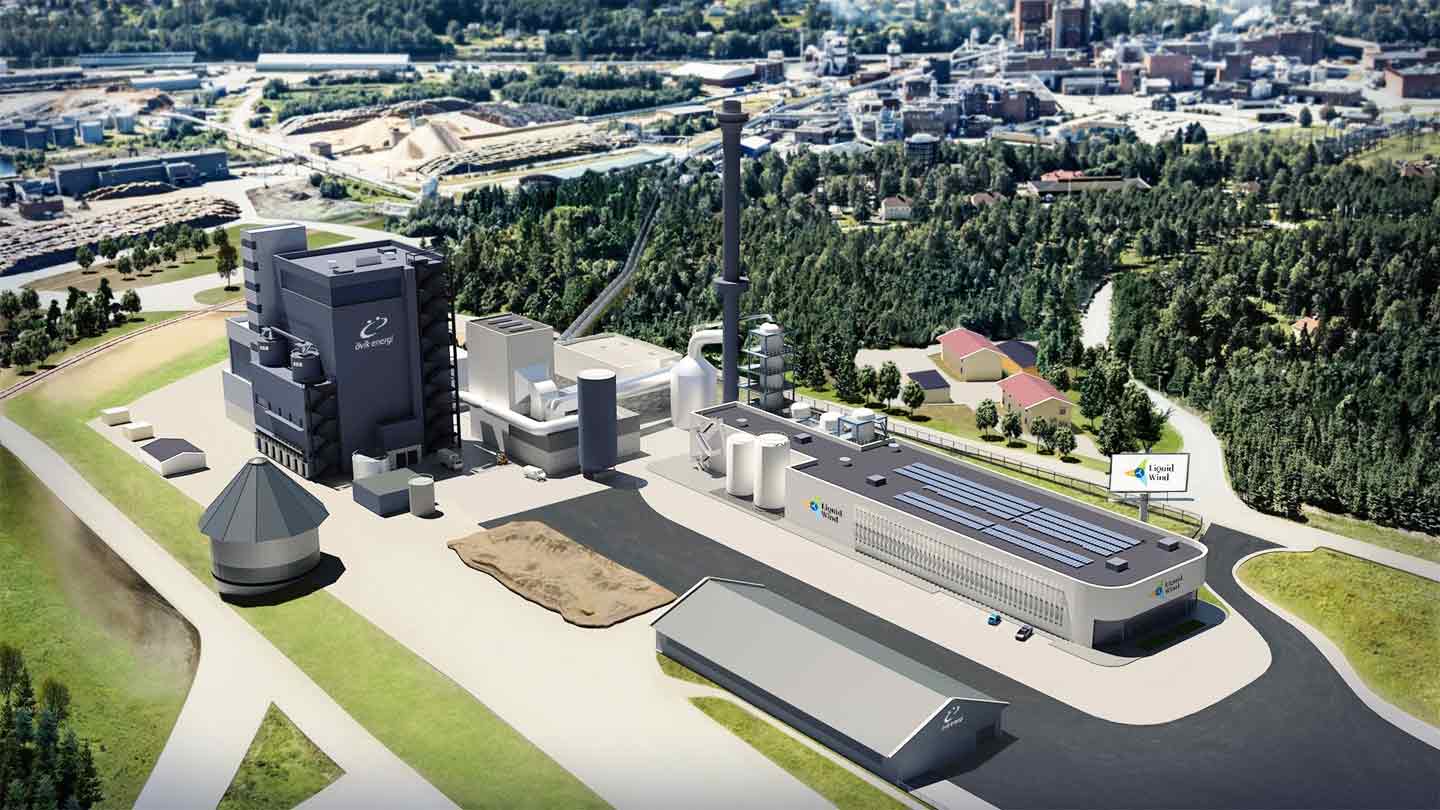 Illustration av FlagshipONE, Örnsköldsviks kommun