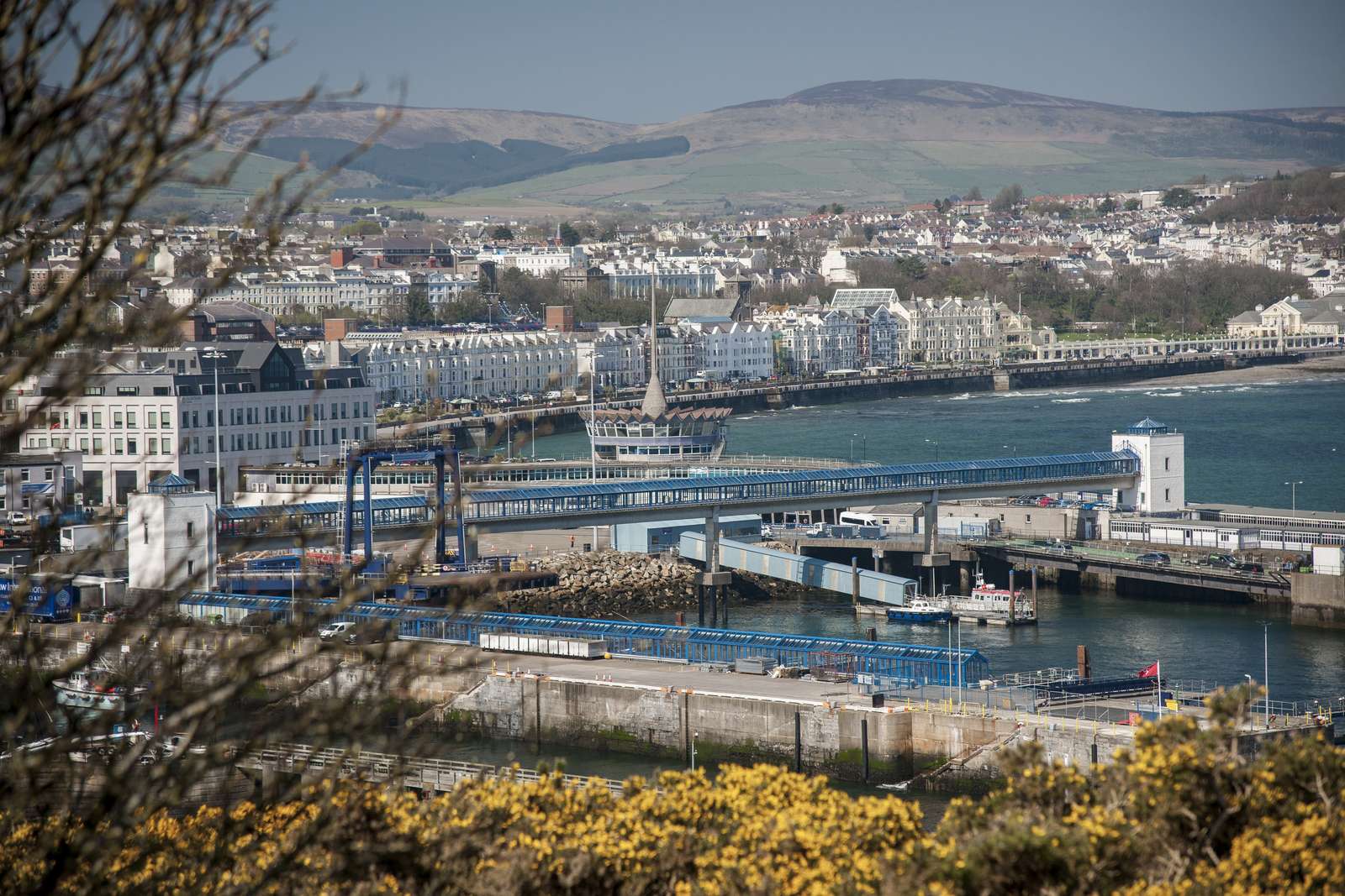 Coastal image of the Isle of Man