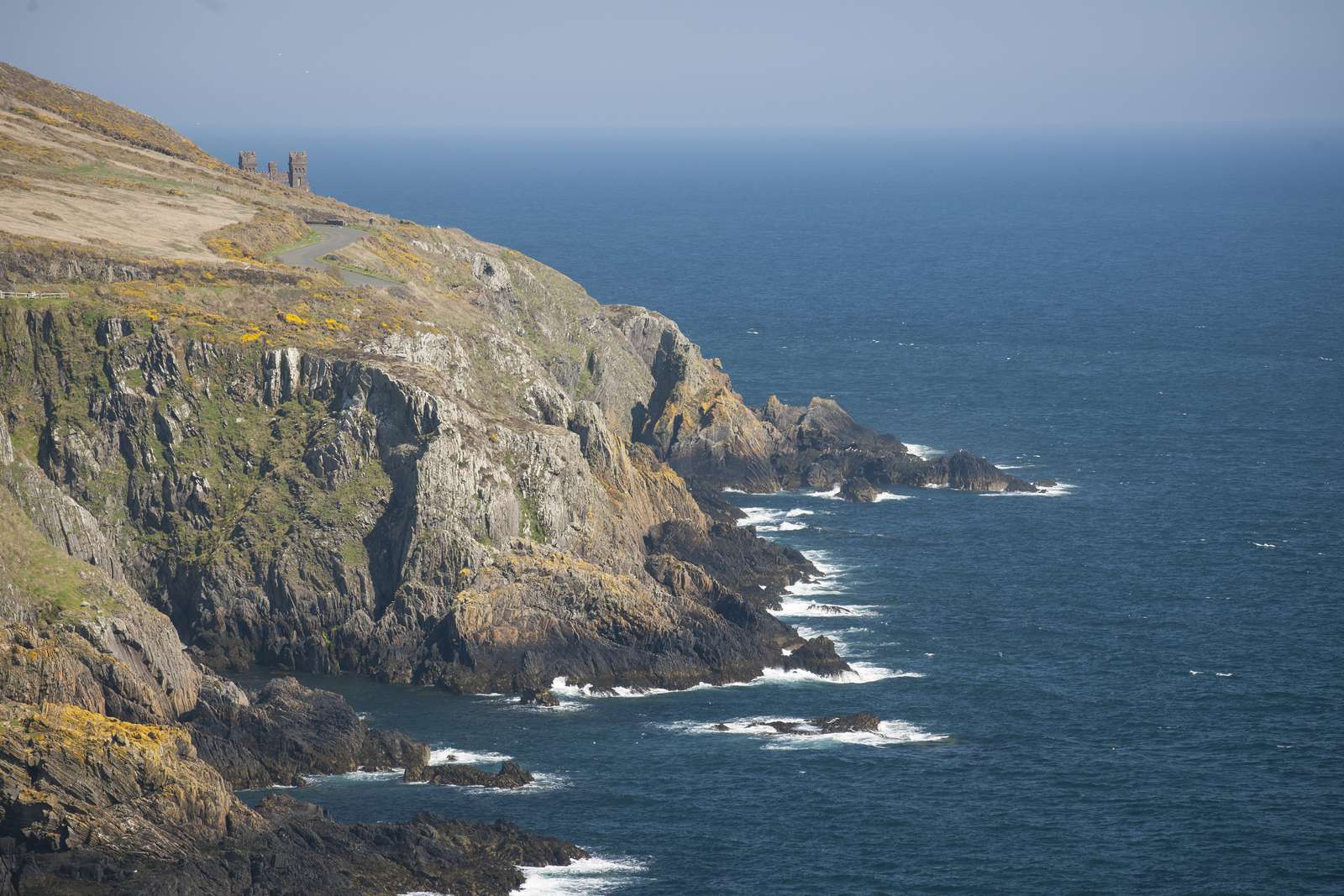 Isle of Man biodiversity - image showing coastline view