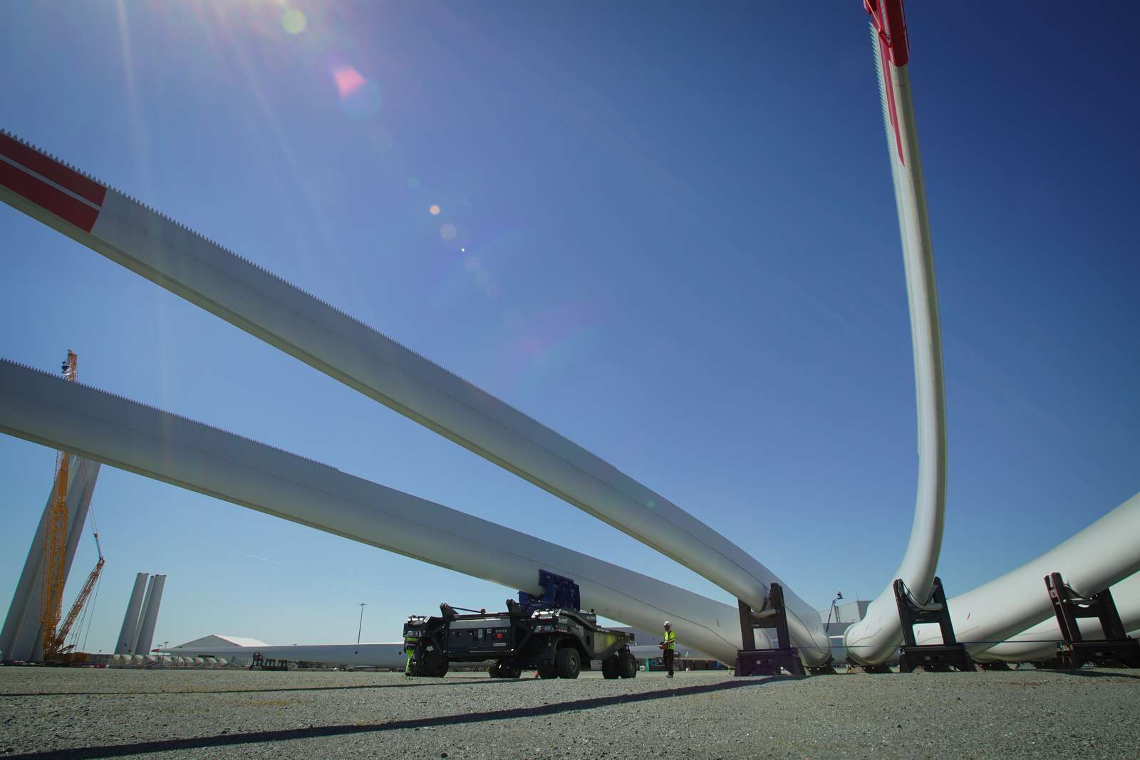 Offshore wind blades