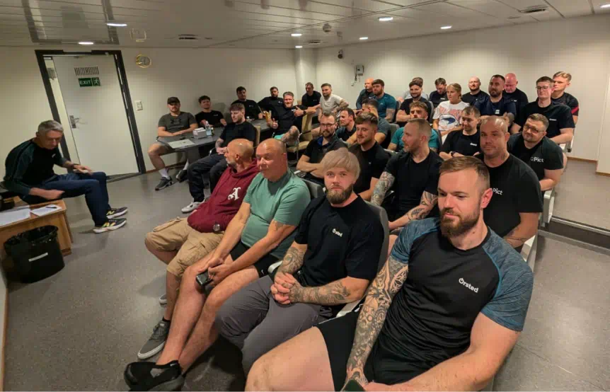 Offshore wind farm technicians