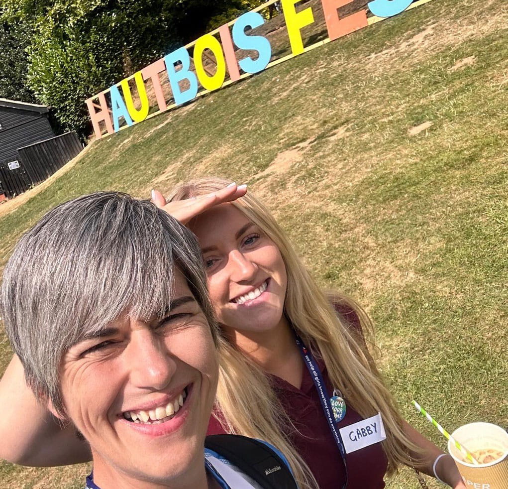 Ørsted volunteers at Girlguiding Hautbois Festival