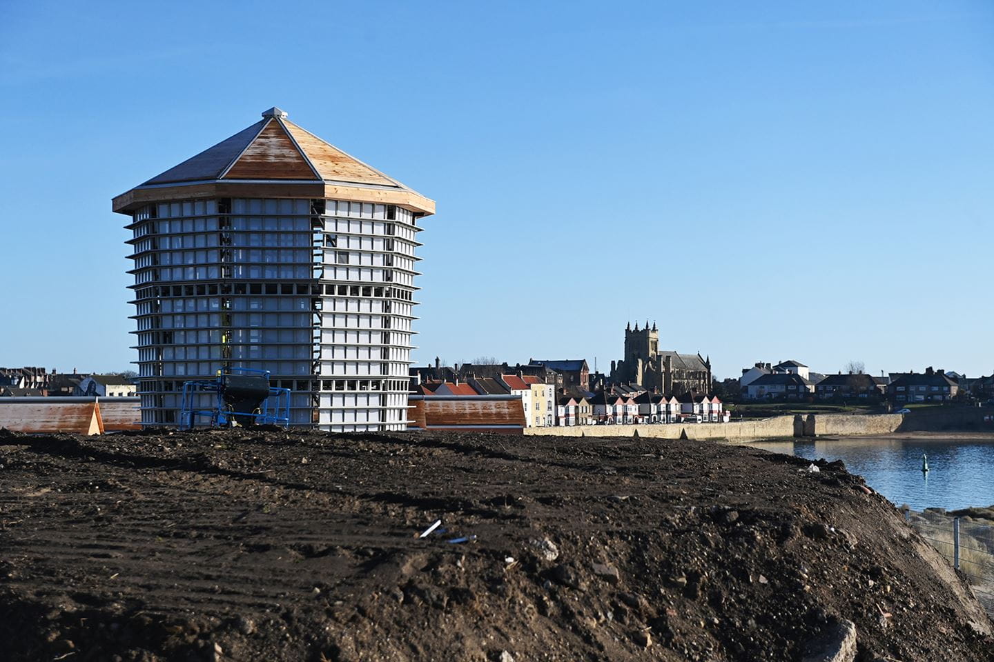 Nesting tower in Hartlepool