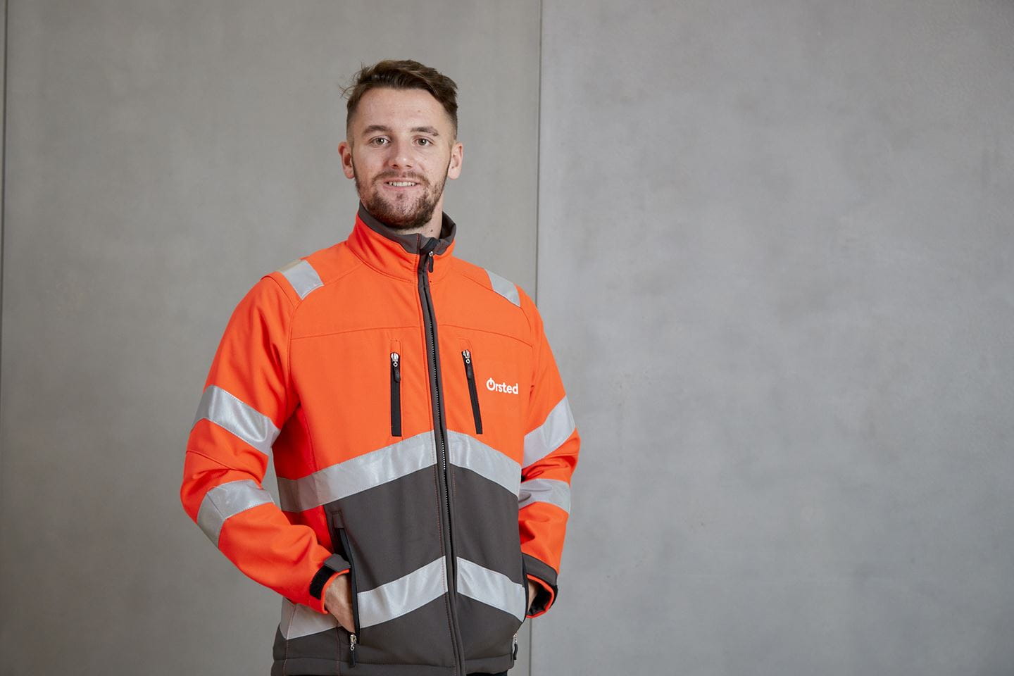 Above: David Davidson is the the first apprentice to complete a Maintenance and Operations Engineering Technician Wind Turbine qualification