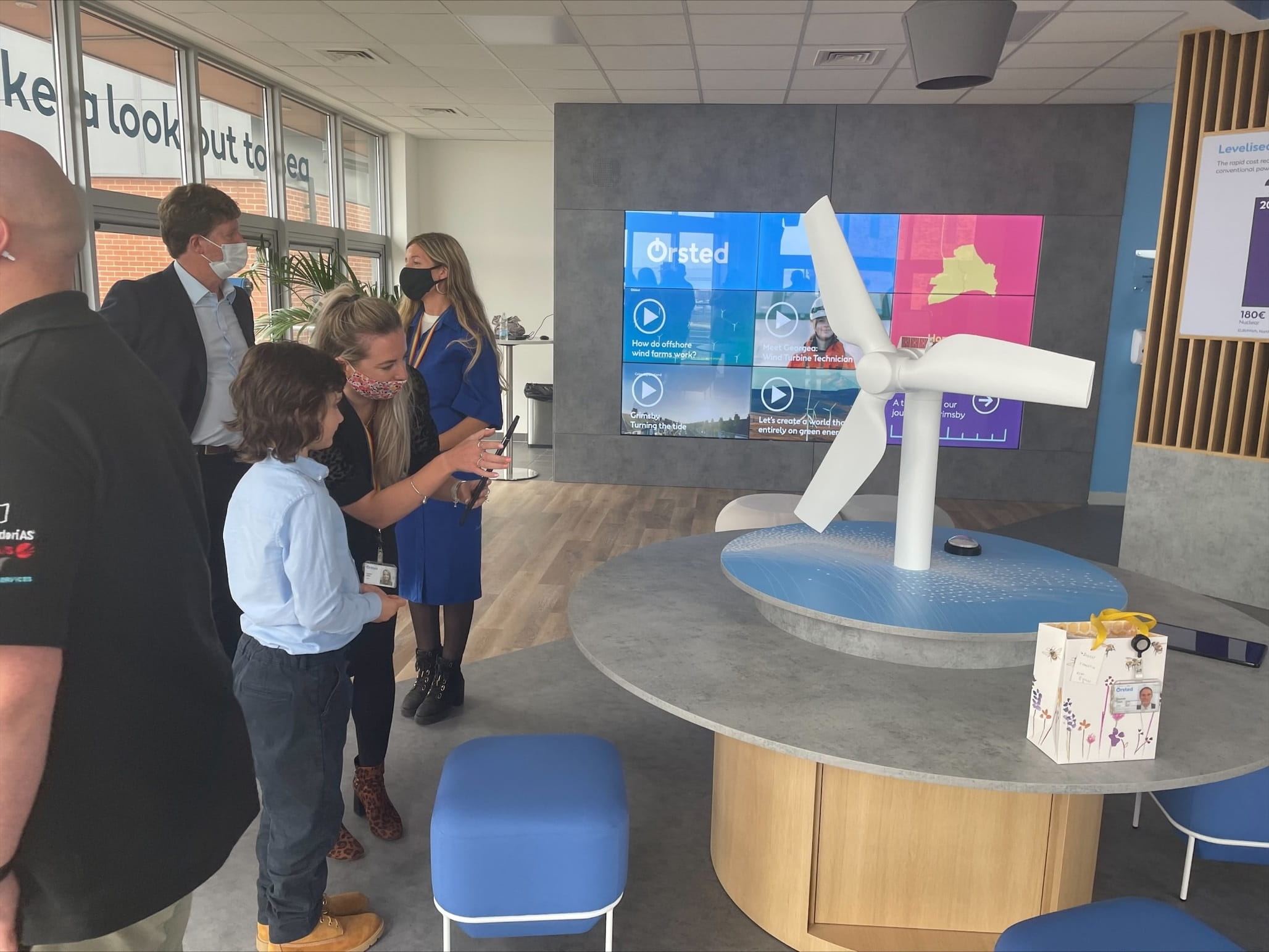 Visitors Centre Opening in Grimsby