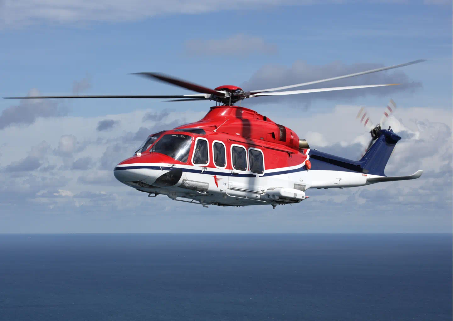 AW139 Helicopter to be used in Hornsea 3 construction Credit CHC Helicopter