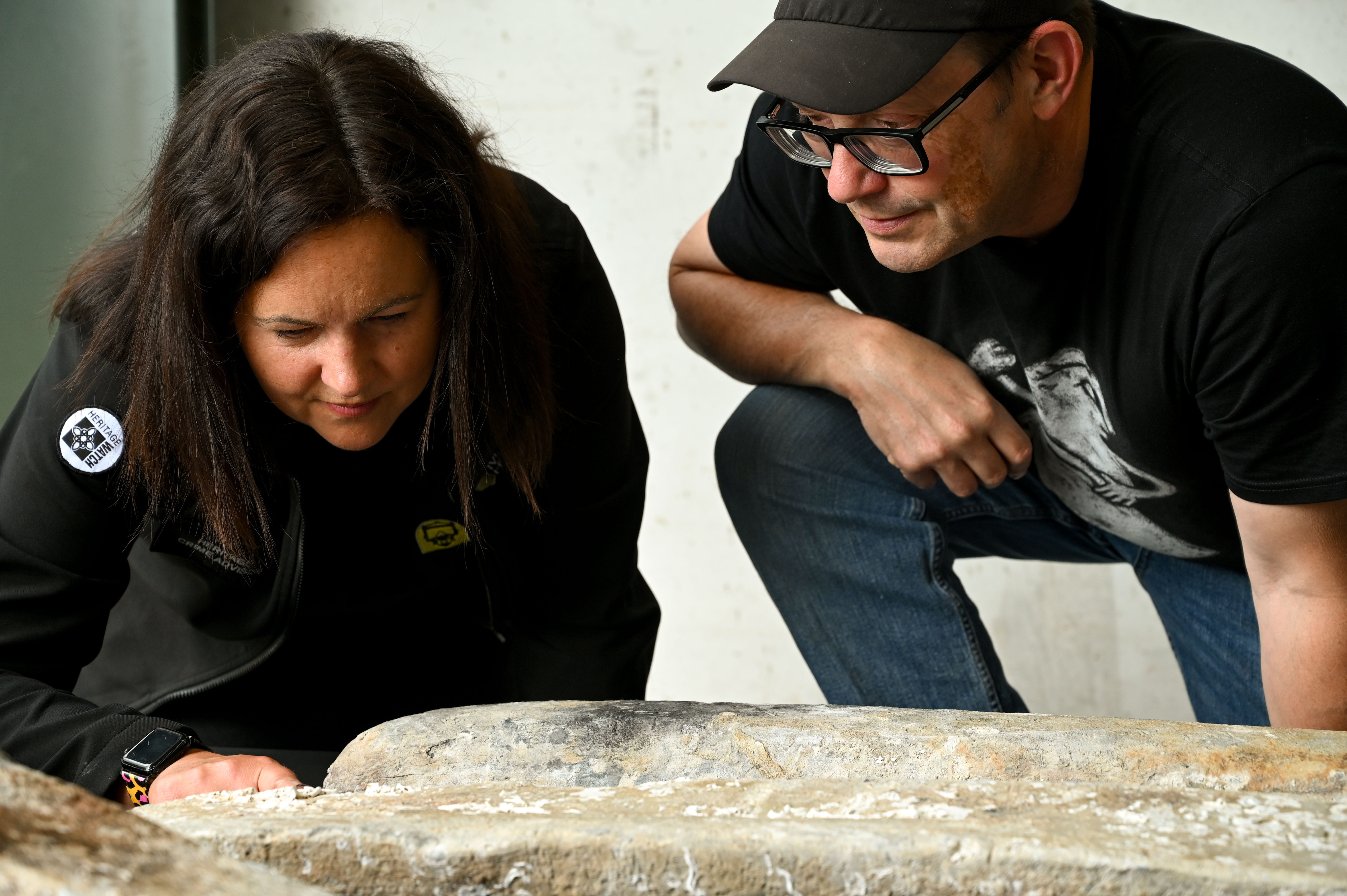 Alison James, MSDS Marine, and Sean Caley, Peak District Mines Historical Society