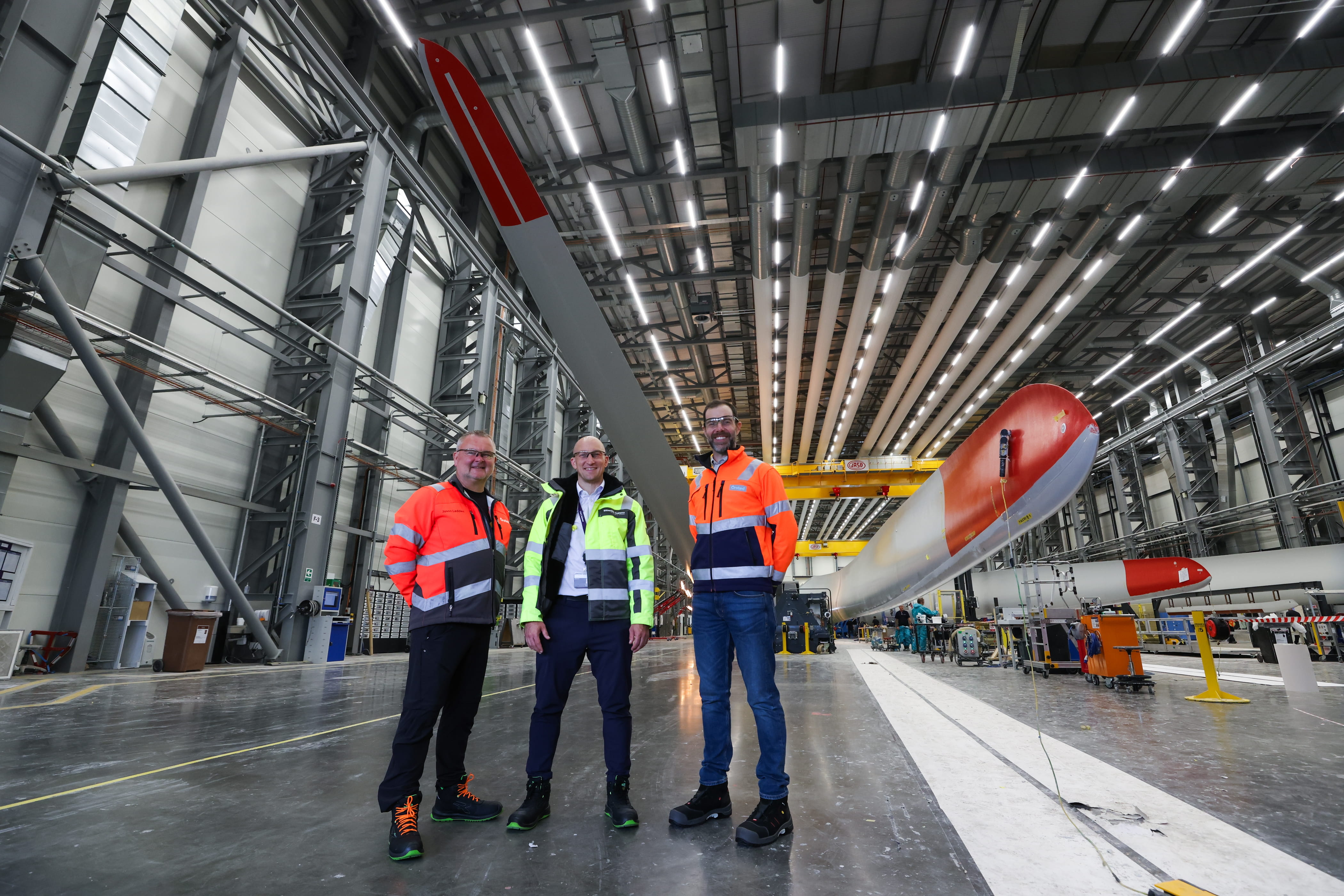 First Turbine Blades for Hornsea 3 at Siemens Gamesa