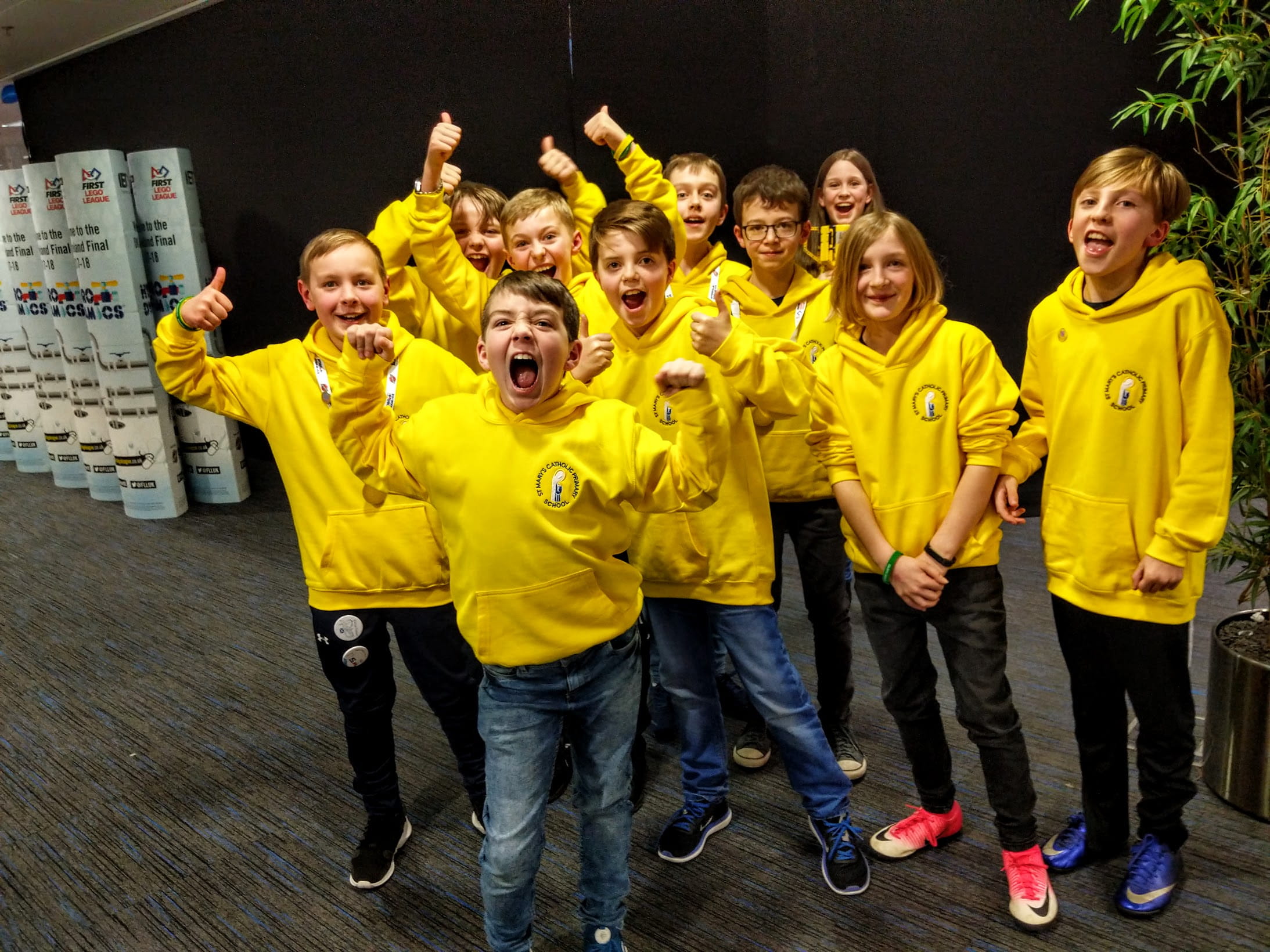 Students from the C-STEM project
