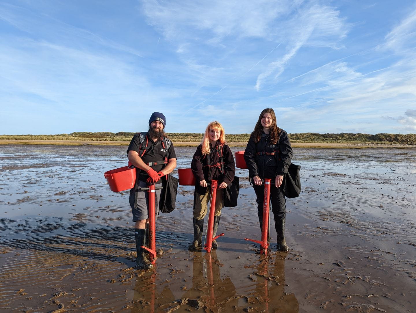 Seagrass planting at Spurn Point