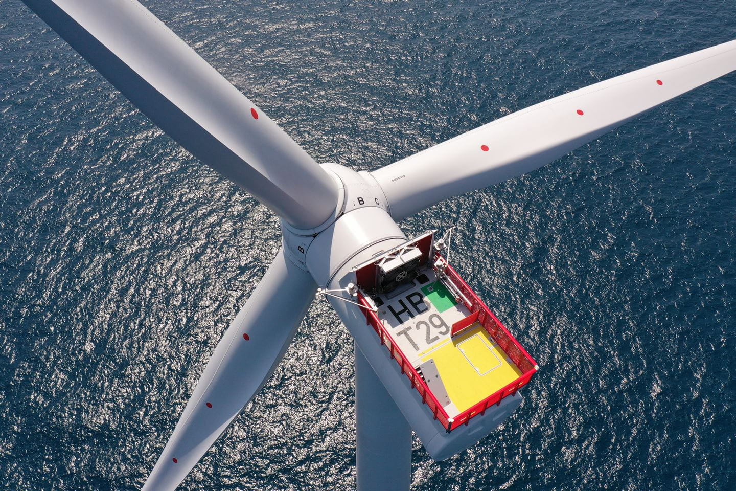 Offshore wind turbine at Hornsea 2