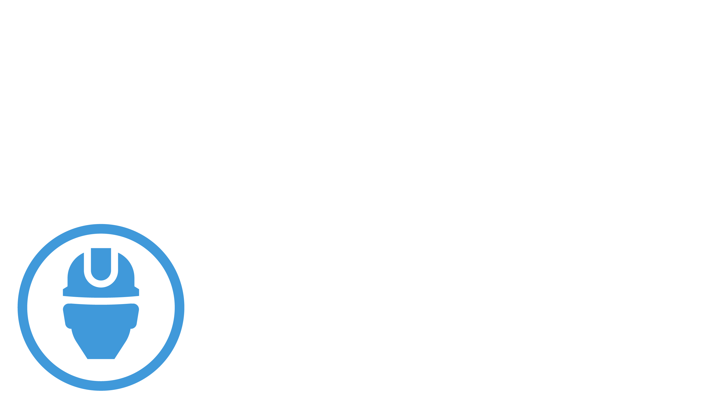 Pictogram of a worker in a hard hat, representing the 700 MW of solar and battery projects Ørsted has under construction.