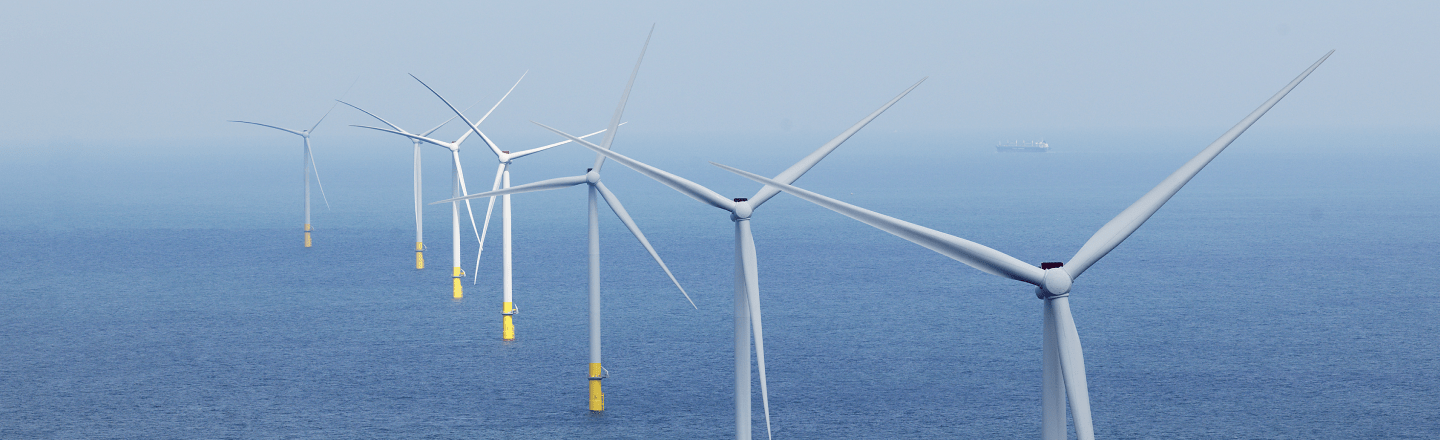 Wind turbines in water