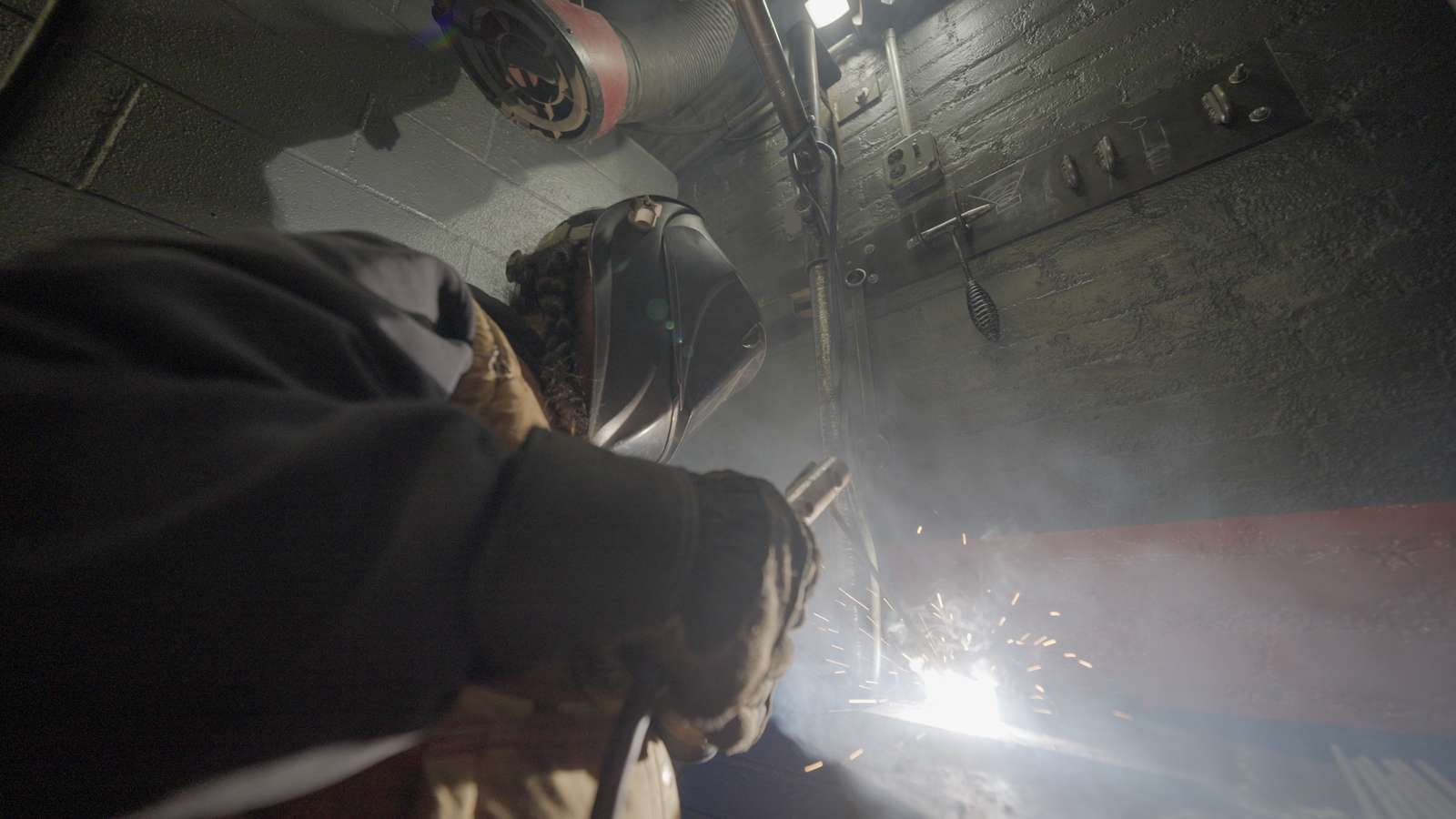Employee working