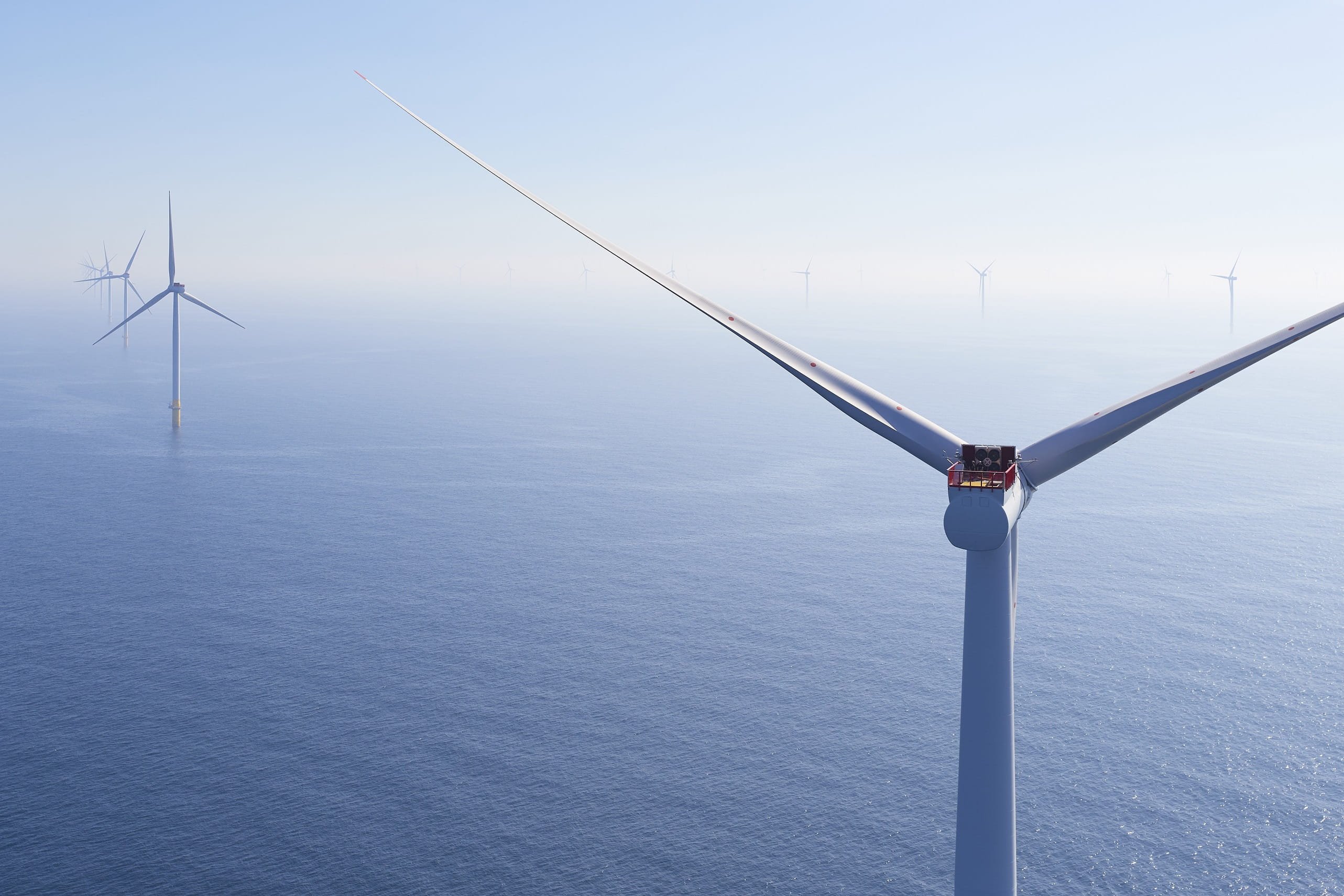 Wind Turbine in sea