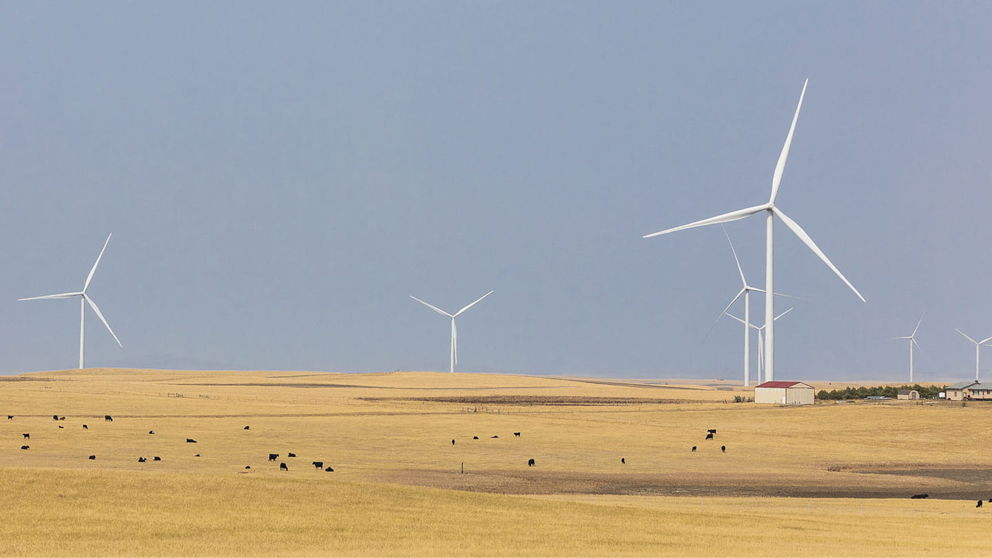 Willow creek onshore wind farm